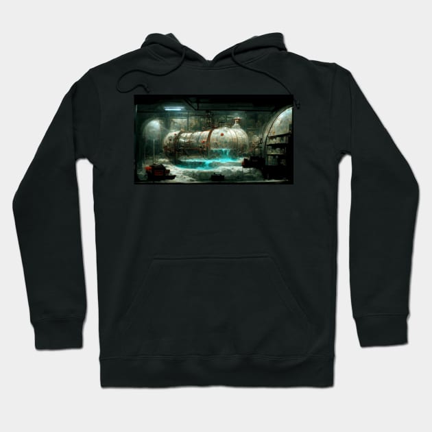 cryogenic container Hoodie by TArbalest